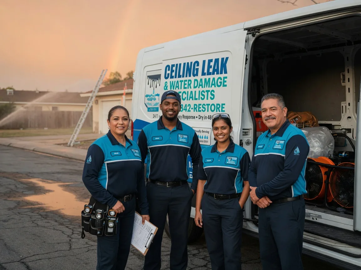 Ceiling Leak Cleanup company in Hughes Springs, TX
