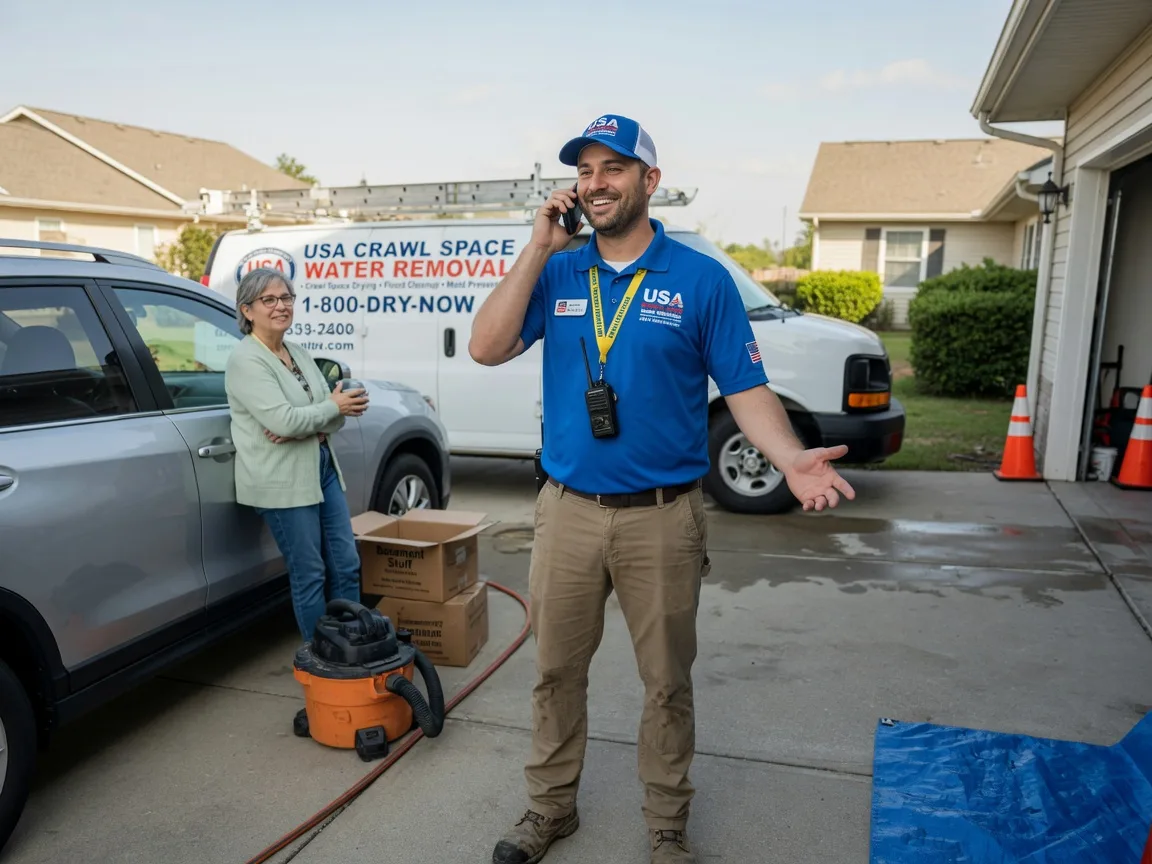 Crawl Space Water Removal Hughes Springs, TX FAQs